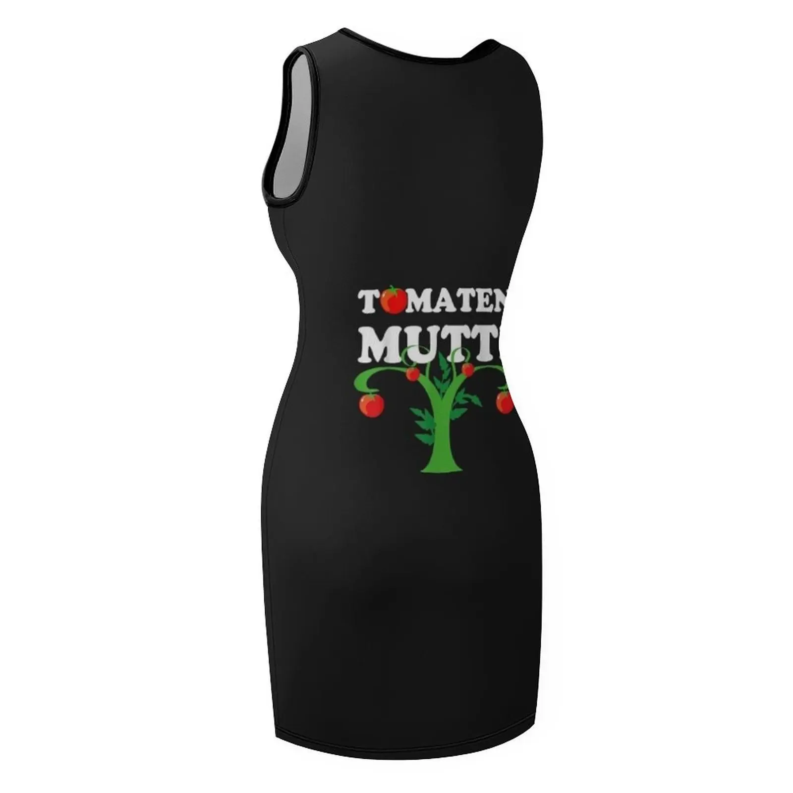 เสื้อยืดลายมะเขือเทศสุดฮา เหมาะเป็นไอเดียของขวัญ เสื้อยืดแขนกุด ชุดเดรสฤดูร้อน ชุดสตรีฤดูร้อน 2025