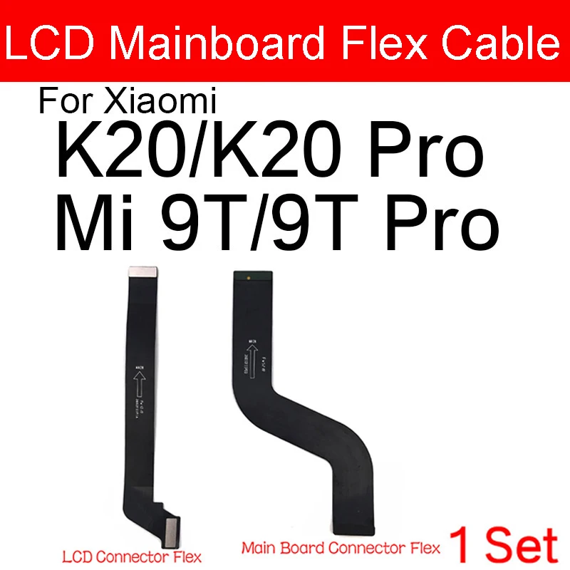 Motherboard LCD Display Flex Kabel Für Red mi K20 K20 Pro Mi 9T 9T Pro LCD Mainboard Flex band Teile