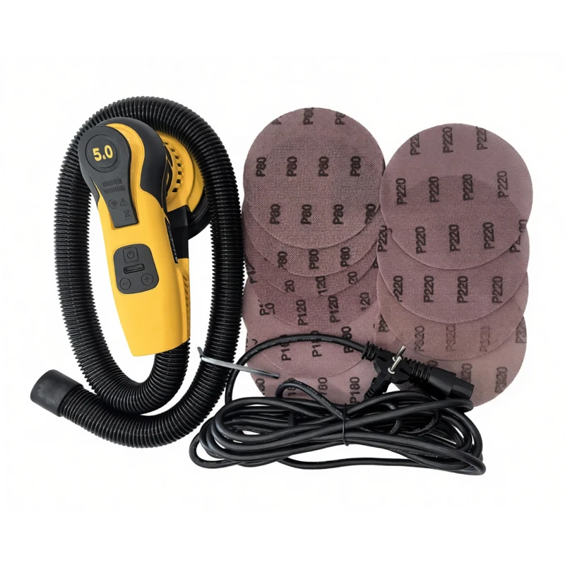 Electric Oscillating grinder 150mm Brushless Random Orbital Sander Variable Speed Drywall Polishing for Automotive Woodworking