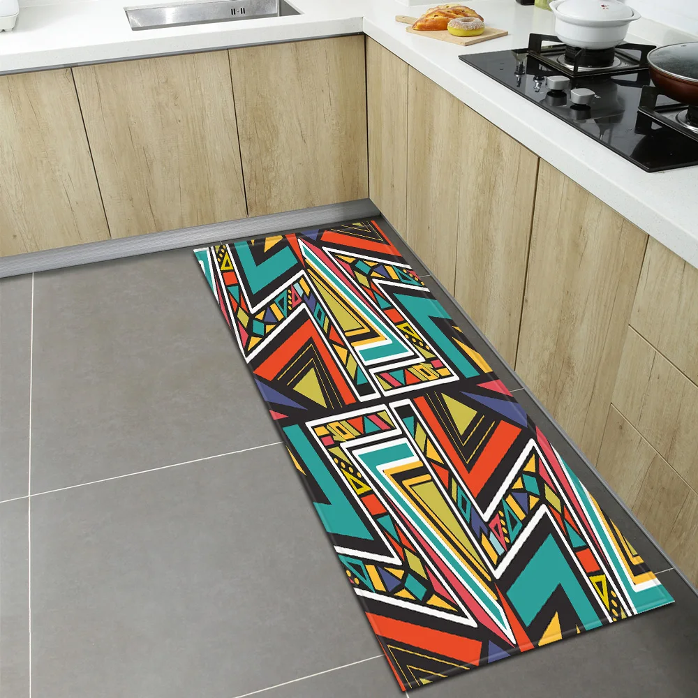 

Modern Nordic Pattern Bedroom Bathroom Mat Living Room Rugs Non-Slip Kitchen Floor Mat Ome Entrance Carpet Door Mat Alfombra