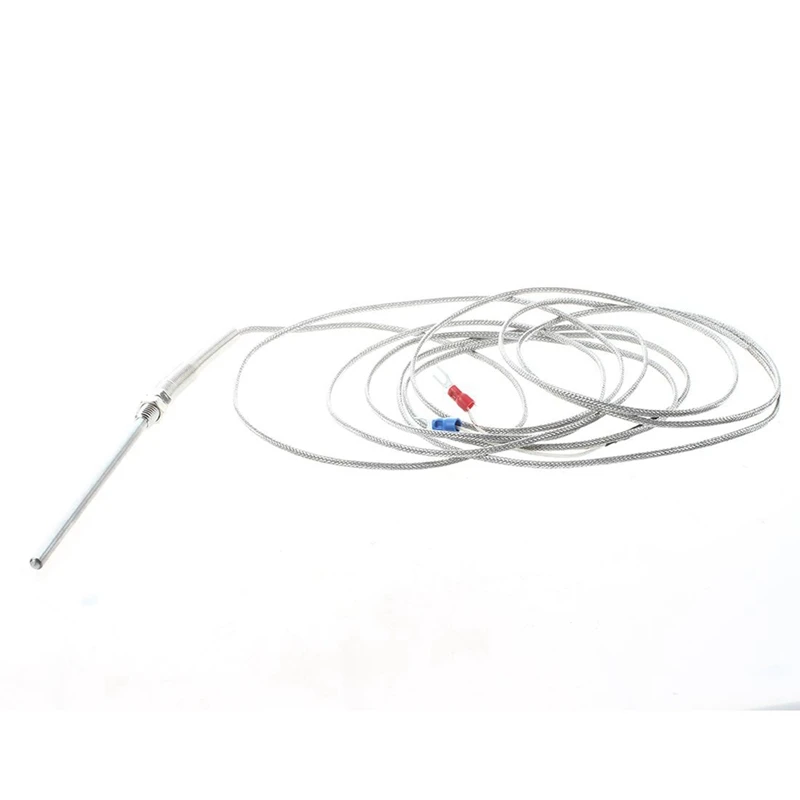 Thermocouple haute température avec sonde en acier inoxydable, capteurs de type K, nouveau, 2 pièces, 10 fédérations