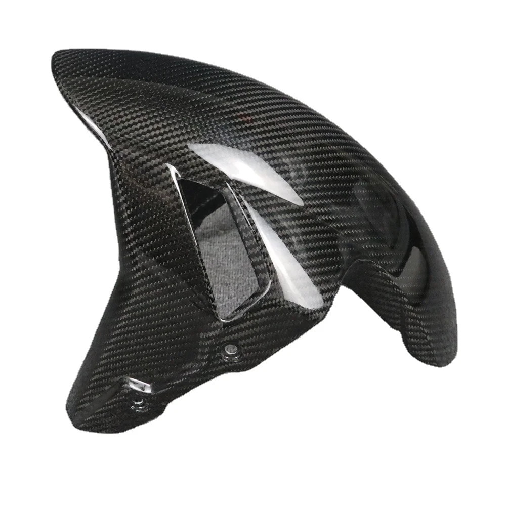 motorcycle front fender fairing kits in carbon fiber For BMW S Series S1000RR 19-23 Twill glossy weave