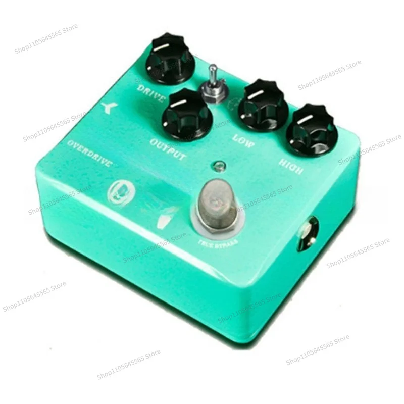 FOR  DR. J D50 Overload Electric Guitar Monolithic Effect Green Crystal Distortion Effect