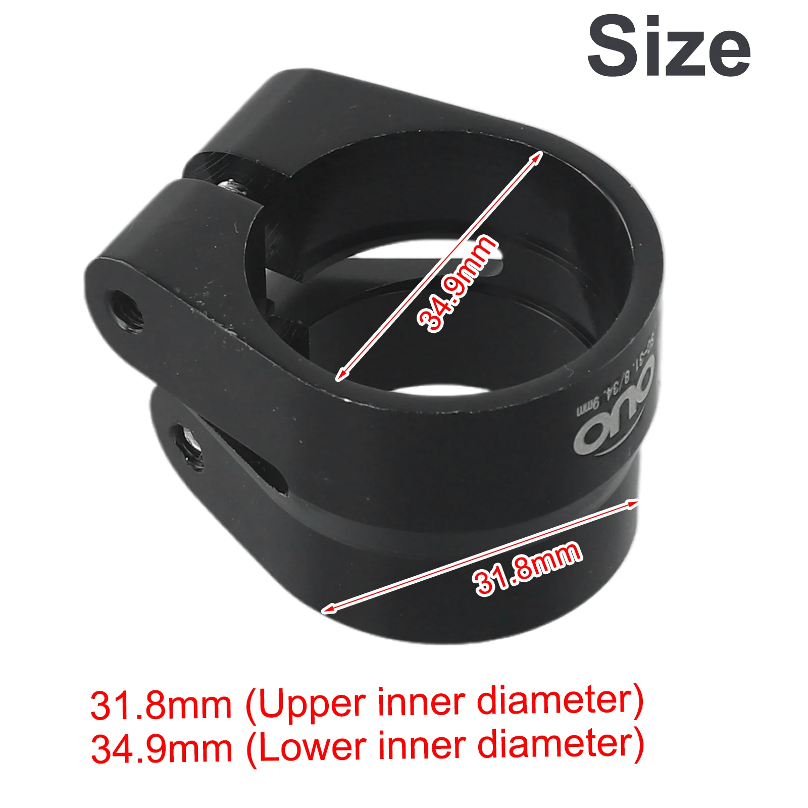 

Зажим для подседельного штыря велосипеда 31,6 мм/34,9 мм, двухслойный зажим для подседельной трубы из алюминиевого сплава, дорожная трубка сиденья для горного велосипеда, зажим www