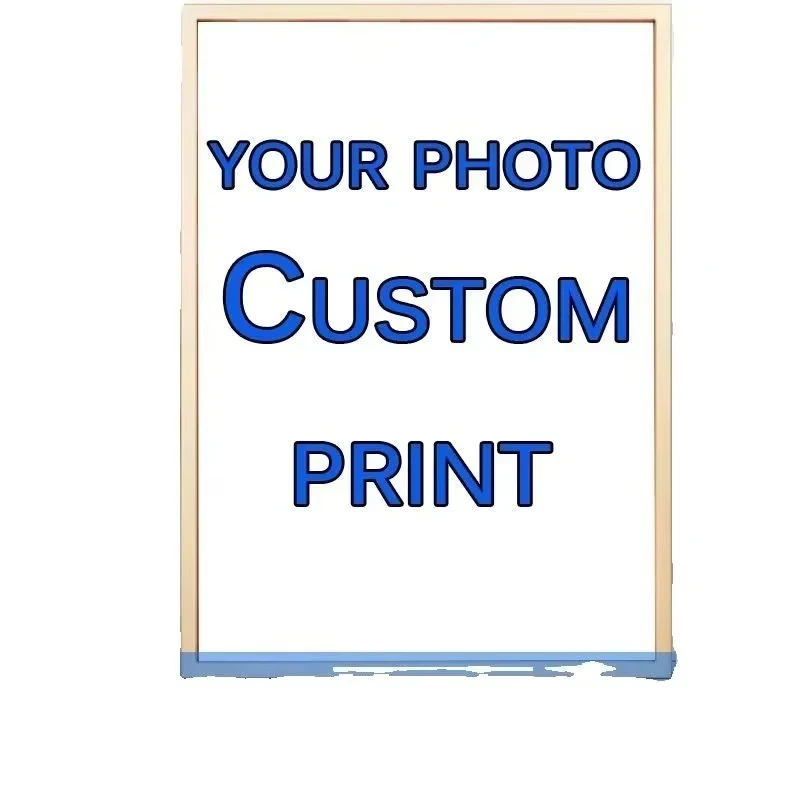Custom Canvas Printing Personalized Family Friends and Pets Unique Posters Warm Home Decor fall winter Christmas Gifts