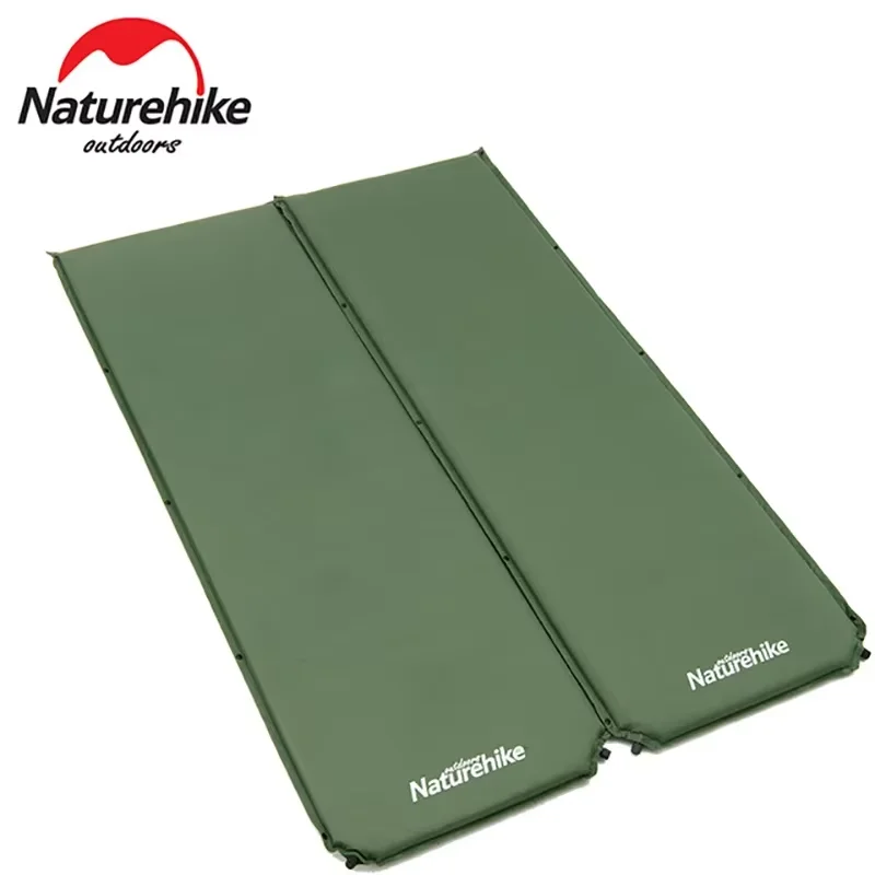 Naturehike Camping Mat D03 Inflatable Mattress Outdoor Travel Sleeping Pad 5cm Thicken Splicing Tent Mat Self-inflating Mat