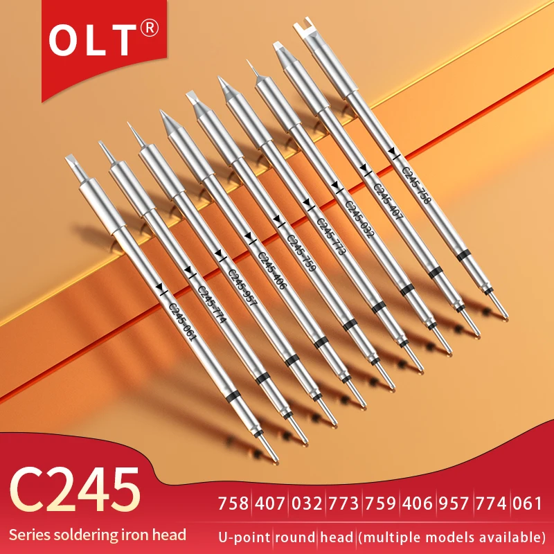 C245 zestaw końcówek do stacji lutowniczej JBC c245-758 C245-759 C245-406 C245-407 C245-032 C245-774 C245-773 C245-061