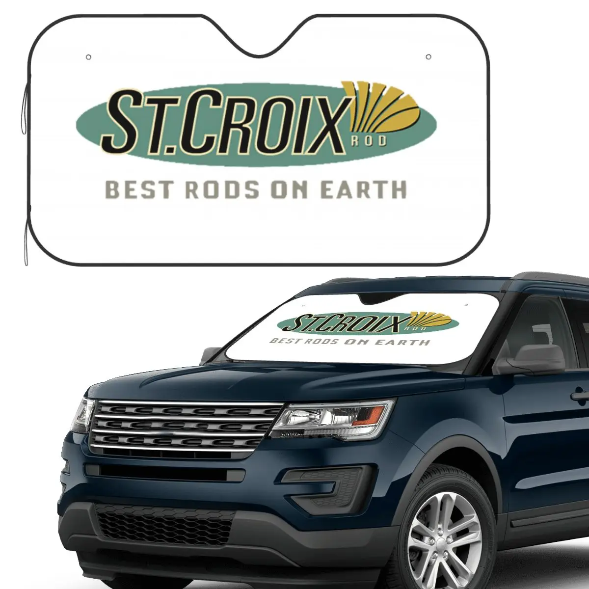 

St Croix Sunshade Windscreen Car Front Windshield Window Sun Visor Accessories Covers