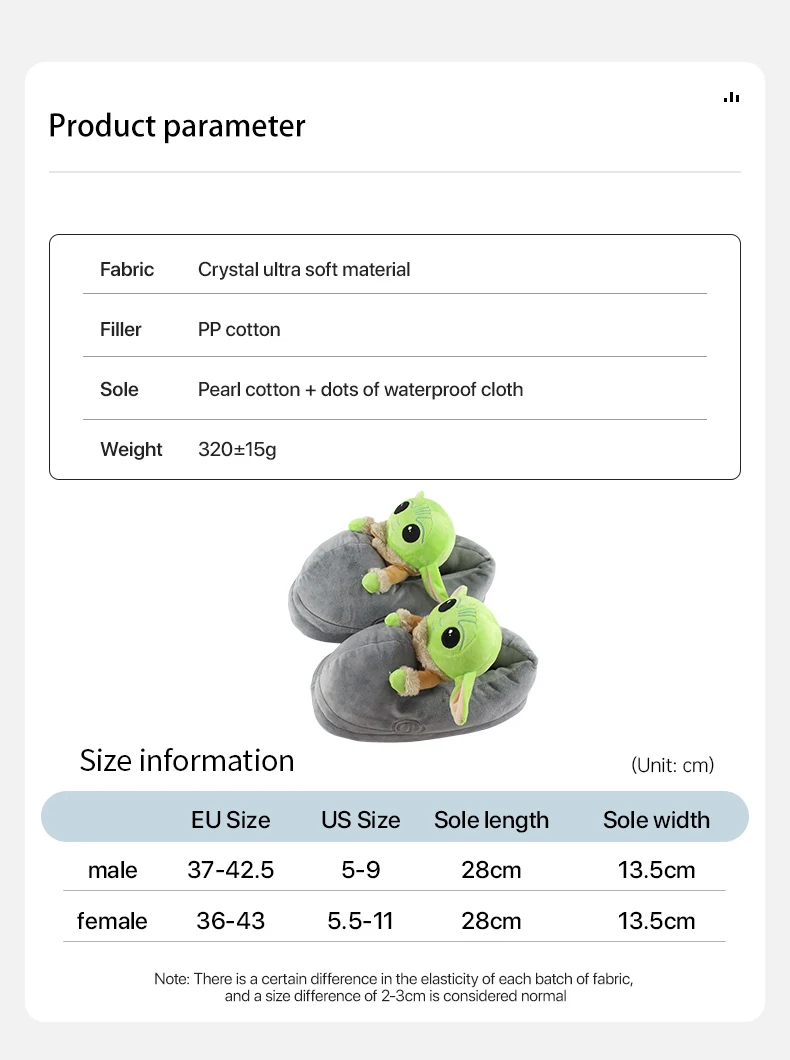 Wholesale Spot warm slipper toys Hot selling teddy bear plush slippers bead eye cute and comfortable