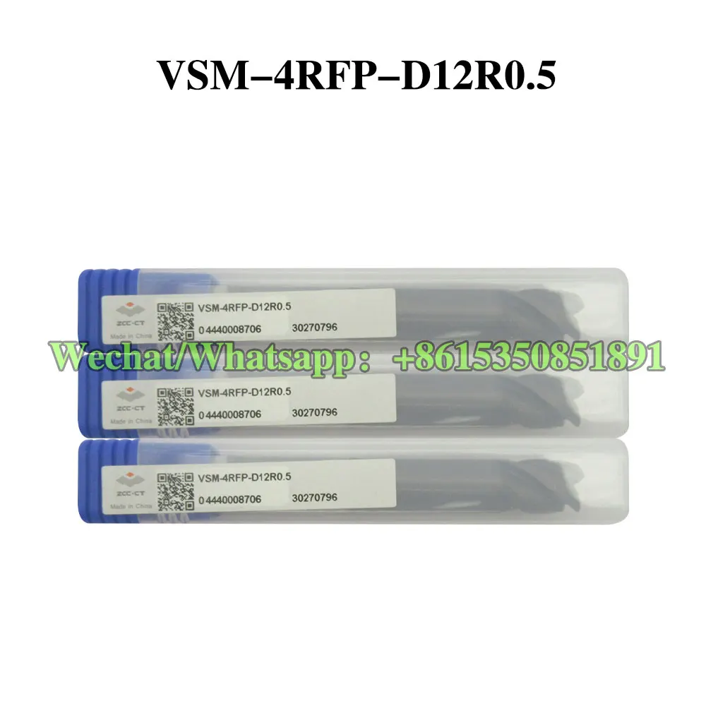 

ZCC CT VSM-4RFP-D10.0R1.0 VSM-4RFP-D12.0R0.5 D16.0R1.0 VSM-4RFP-D6.0R0.5 KMG405 solid carbide end mills