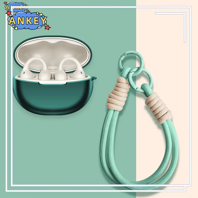 

Чехол для Baseus Inspire XC1, мягкий силиконовый защитный чехол, портативный, устойчивый к царапинам, с карабином, ремешком