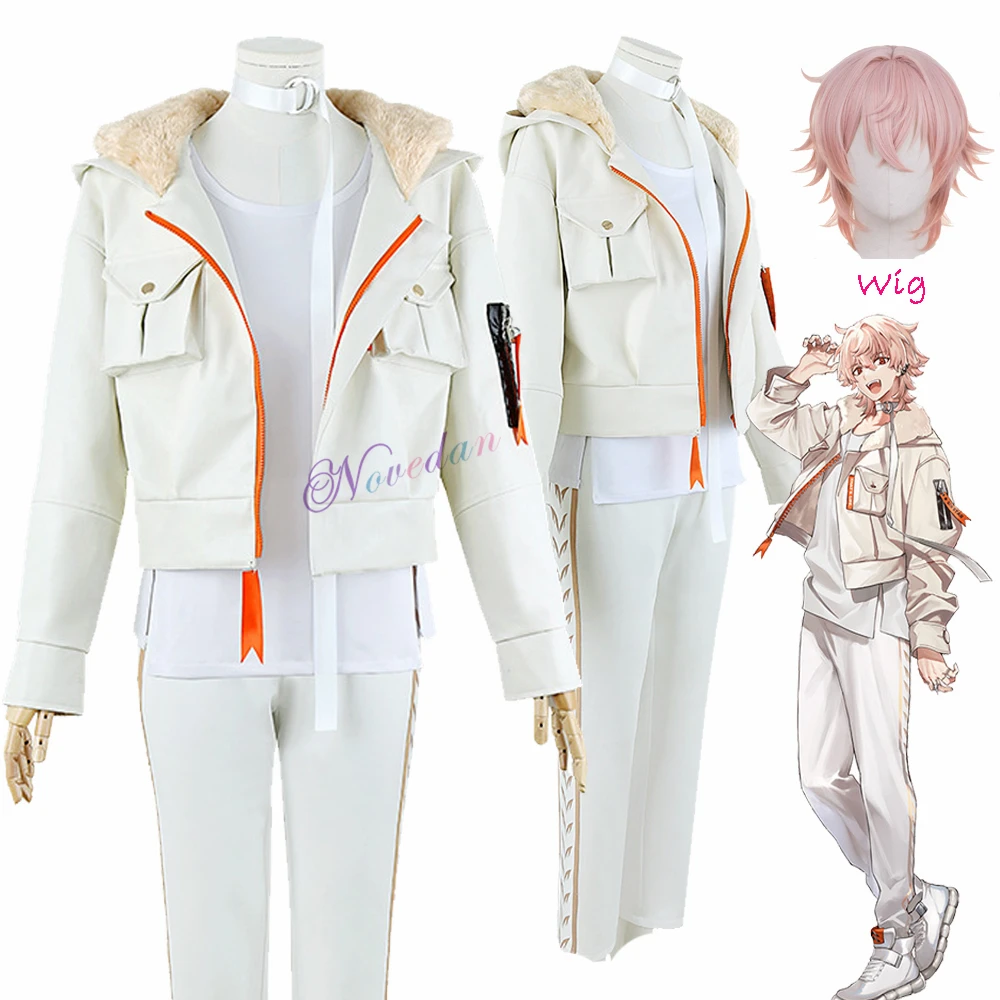 

Paradox Live Cosplay 1Nm8 Rokuta Cosplay Costume Wig Miyama Kei Fancy Suit ParadoxLive Anime Clothing Carnival Party Uniform