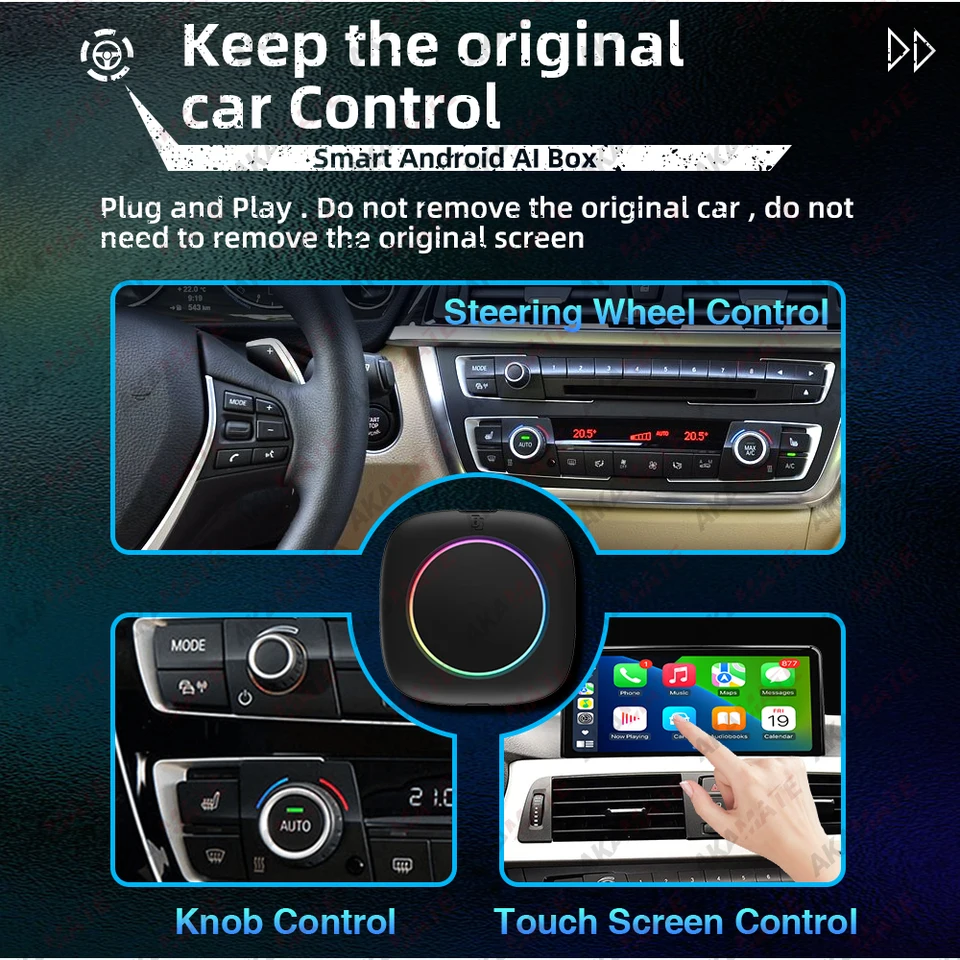 For BMW ID6 ID7 ID8 ID9 Wireless CarPlay AI Box for Wireless