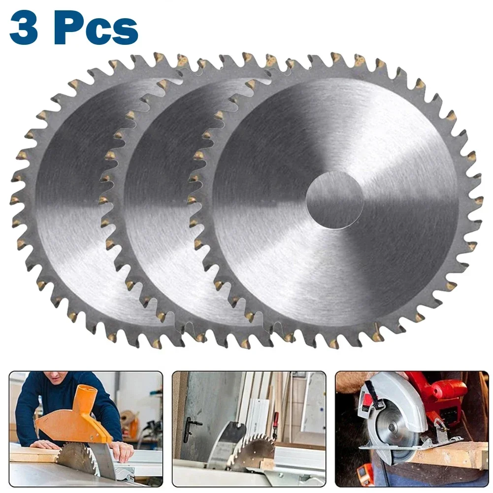 

3pcs 4.5inch Circular Saw Blade Carbide Tipped Wood Cutting Disc For Woodworking 40Teeth Steel Woodworking Saw Blade 115mm