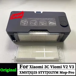 Original  Upgraded 2 in 1 Water Tank Dust Box  Xiaomi Robot Mop 2S 3C VIOMI V2 V3 XMSTJQR2S STYTJ02YM Robot Vacuum Cleaner Parts