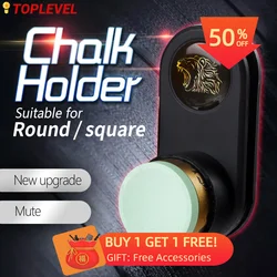 Magnetic Billiard Chalk Holder Multiple Shapes Billiard Chalk Case Support For Billiard Chalk Pool Snooker Billiard Accessories