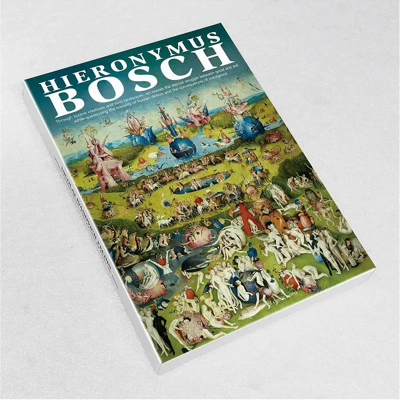 

Hieronymus Bosch Postcards 30 Pieces Set - Vintage Dutch Medieval Oil Painting Greeting Cards for Wall Decor