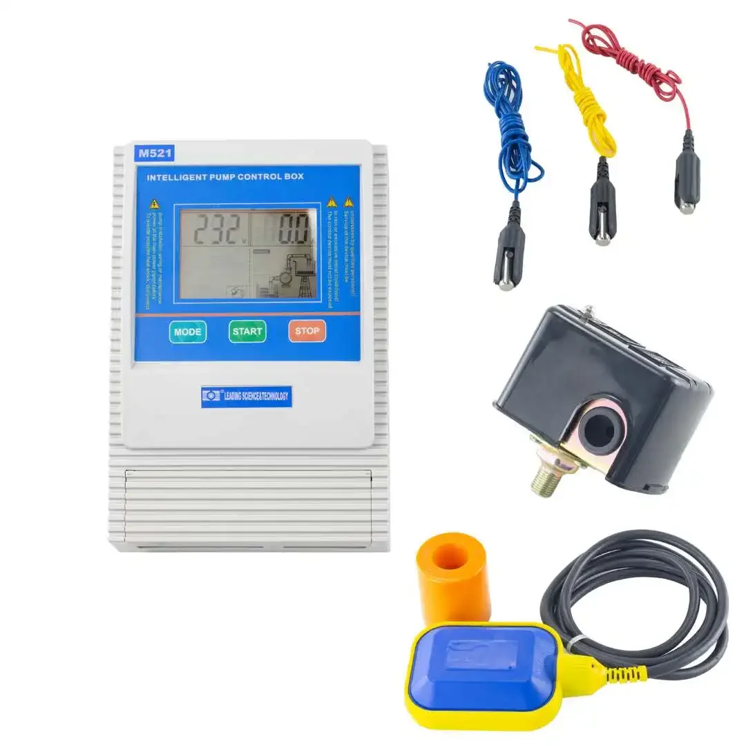 Electronic dry run protection intelligent water pump controller water pump control box