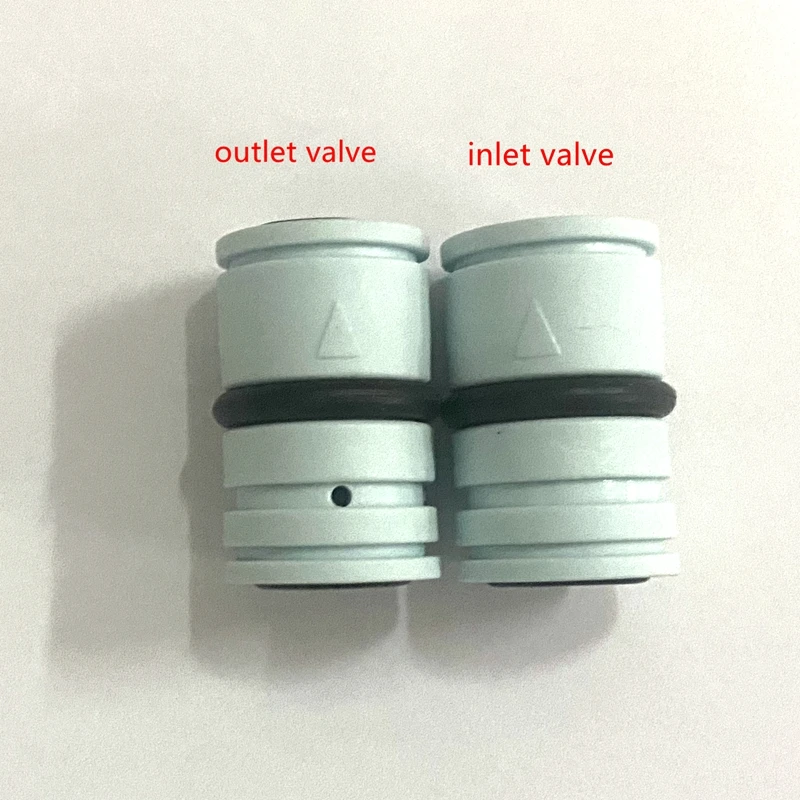 Seko AKS نوع 4x6 مللي متر 8x12 مللي متر صمام حقن كيميائي ، صمام فحص نايلون بلاستيكي للسوائل الكيميائية ومضخات الجرعات