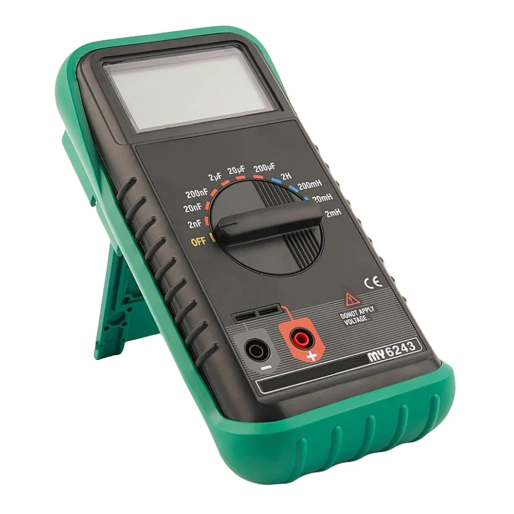 Multímetro Digital MY6243, probador de inductancia de capacitancia, medidor de inductancia C/L, medidor de capacitancia de 2m/20m/200mH/2H, 2nF-200uF