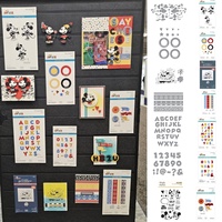 Say Cheese Classic Mouse With Simple Stories Metal Cutting Dies Clear Stamps Stencil DIY Scrapbook Decoration Embossing Template