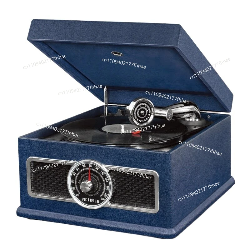 Vinyl Record Player CD Player Retro Record Player Bluetooth Speaker