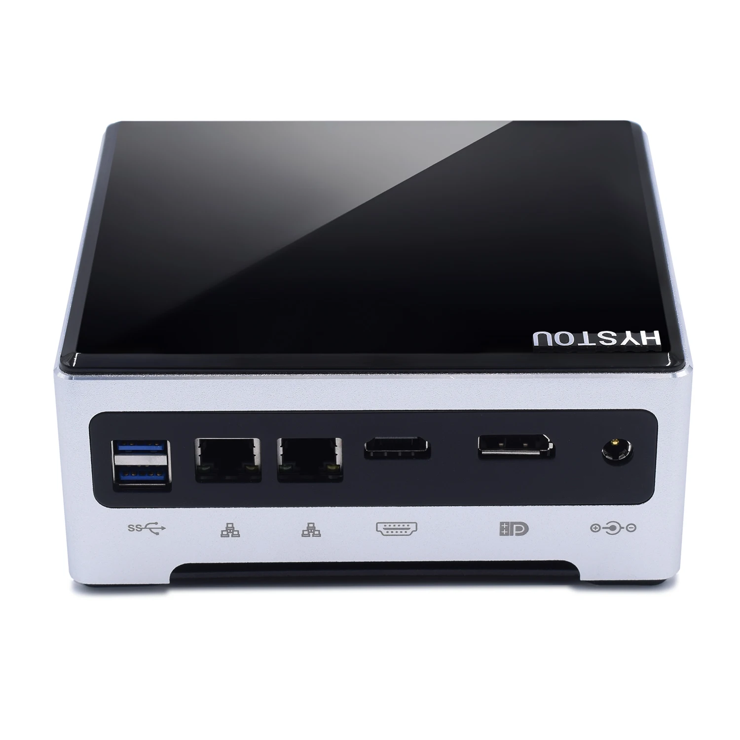 HYSTOU-Mini PC para juegos con Windows 10 Pro, Ordenador de oficina con frecuencia Turbo de 4,10 GHz, Intel Core i3 1115G4 HD-MI DP 4K