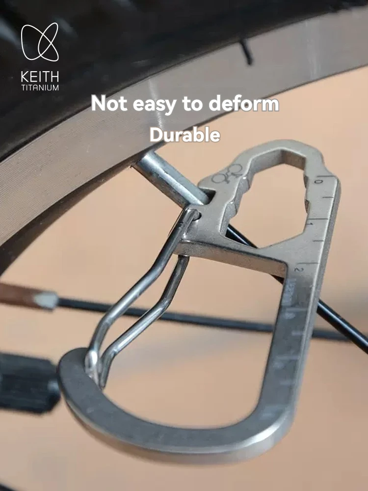 Keith Multi Functional Titanium Hanging Buckle Tools, Quick Hanging Key Buckle, Water Bottle Buckle, Mountaineering Hook