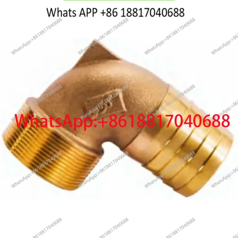 

Xiangyi copper elbow 90 ° outer teeth, pagoda teeth, yacht fishing boat marine seawater system copper connector