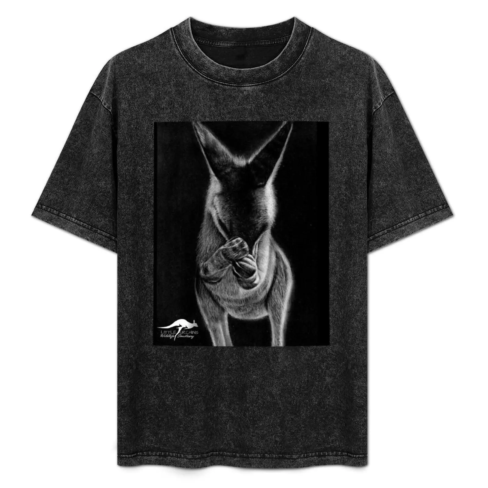 Flossy - one of the family at Little Urchins T-Shirt Basic Solid Color Short Sleeve Cotton Top