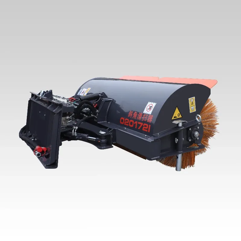 

Snow Angle Sweeper Attachment – For Excavator, Heavy-Duty Snow Removal