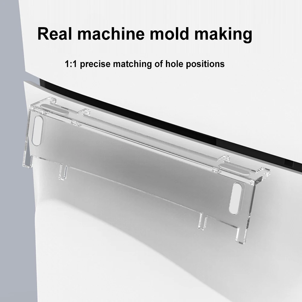 For PS5 Slim Horizontal Console Stand Fixed Support Bracket Stable Desktop Base Support Holder for PS5 Slim Disc&Digital Edition - Image 4