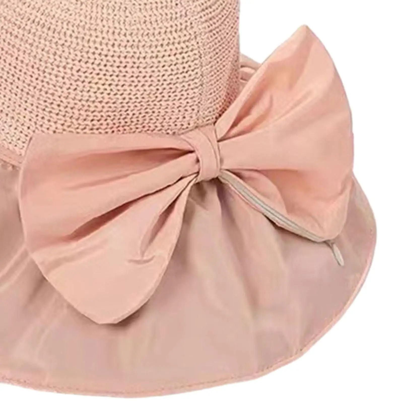 قبعة شمس نسائية بحافة واسعة، قبعة دلو للشاطئ مرنة قابلة للتنفس، كاجوال خفيفة الوزن