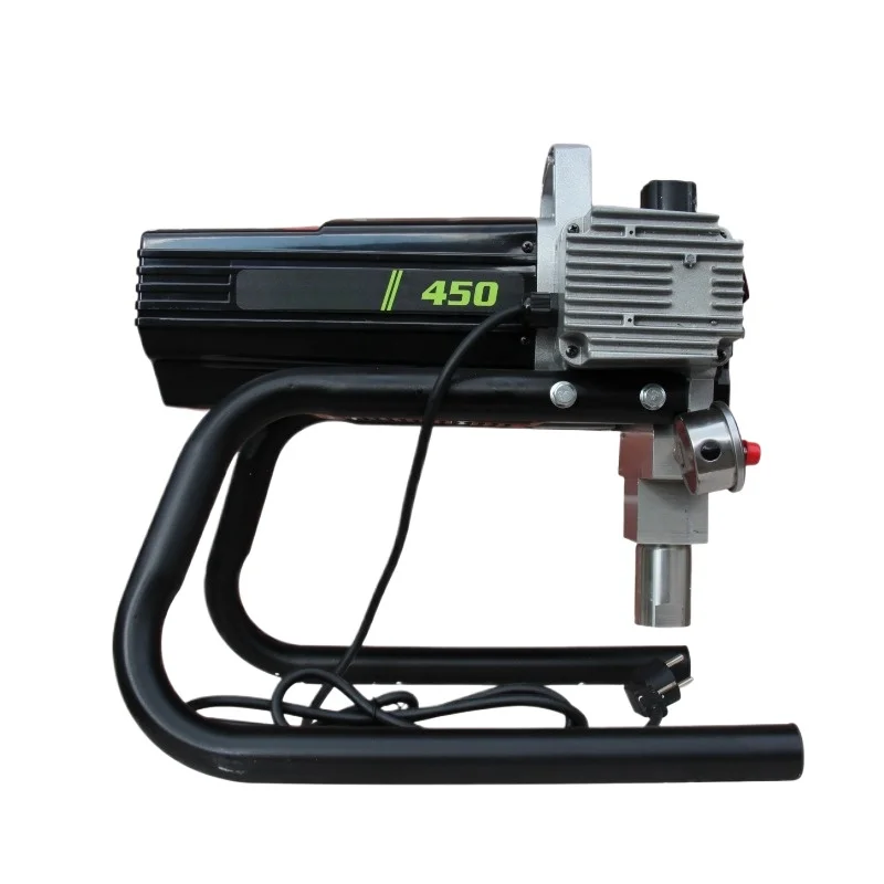 Plunger spray machine, high-pressure airless latex paint, small spray gun for household use