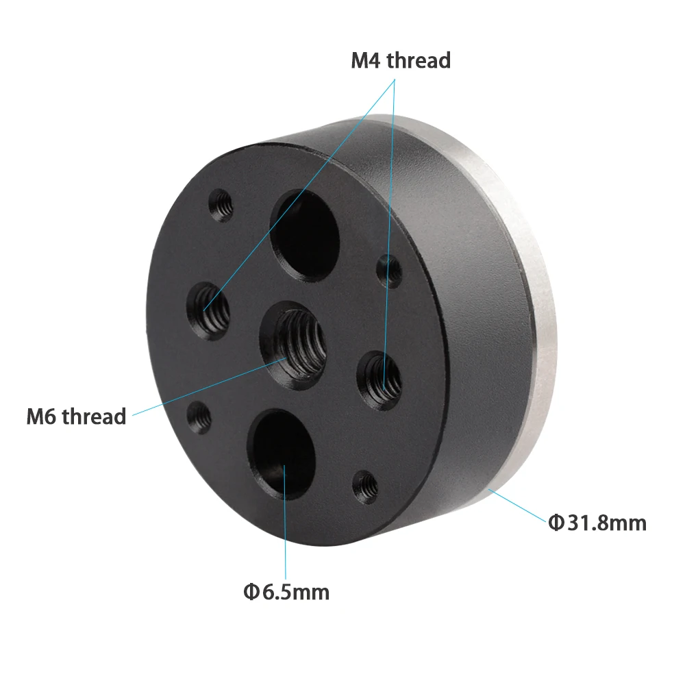 Стандартная розетка CAMVATE ARRI (Резьба M6), крепление с болтом диаметром 31,8 мм для клетки DSLR-камеры, деревянная ручка, крепление для EVF