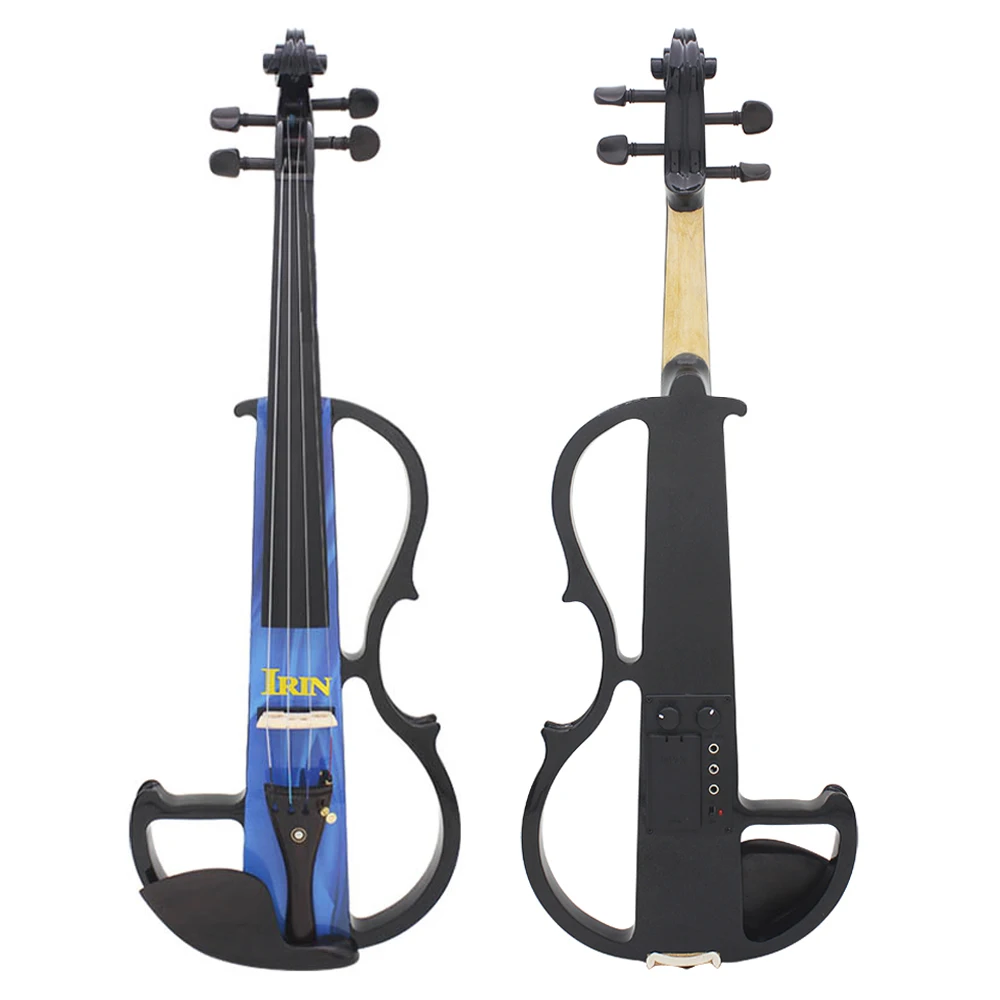 

4/4 Electric Silent Violin Maple Body Electric Violin Fiddle Musical Instrument With Case Cable Headphone Violin Accessories