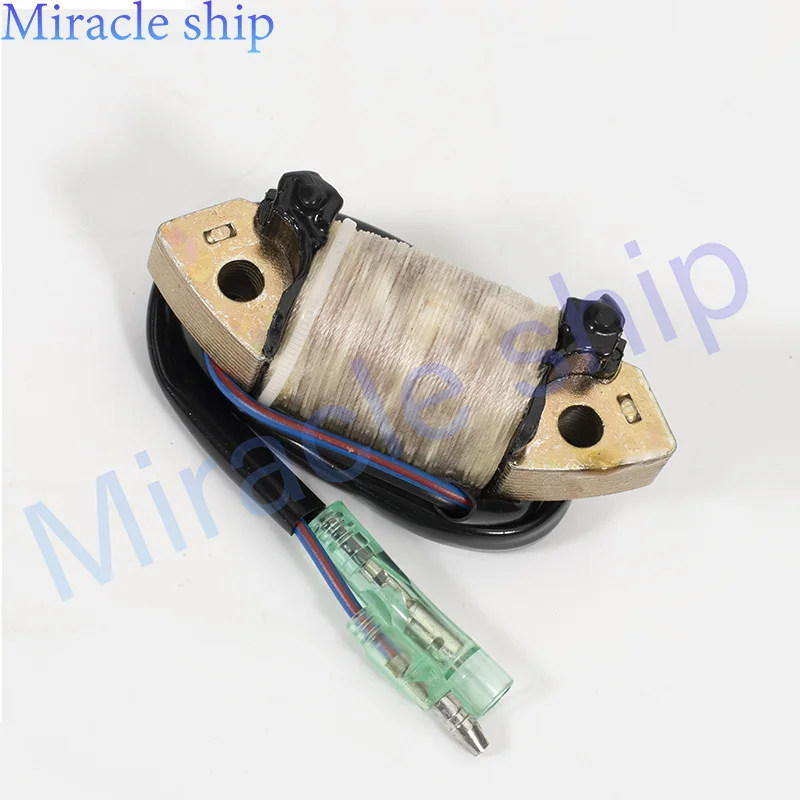 

Катушка возбуждения 3V1-06021-0 для подвесного мотора Tohatsu 4T 8HP 9,8HP MSF 3V1060210M Зарядная катушка, но не для аккумулятора Seapro 3V1-06021