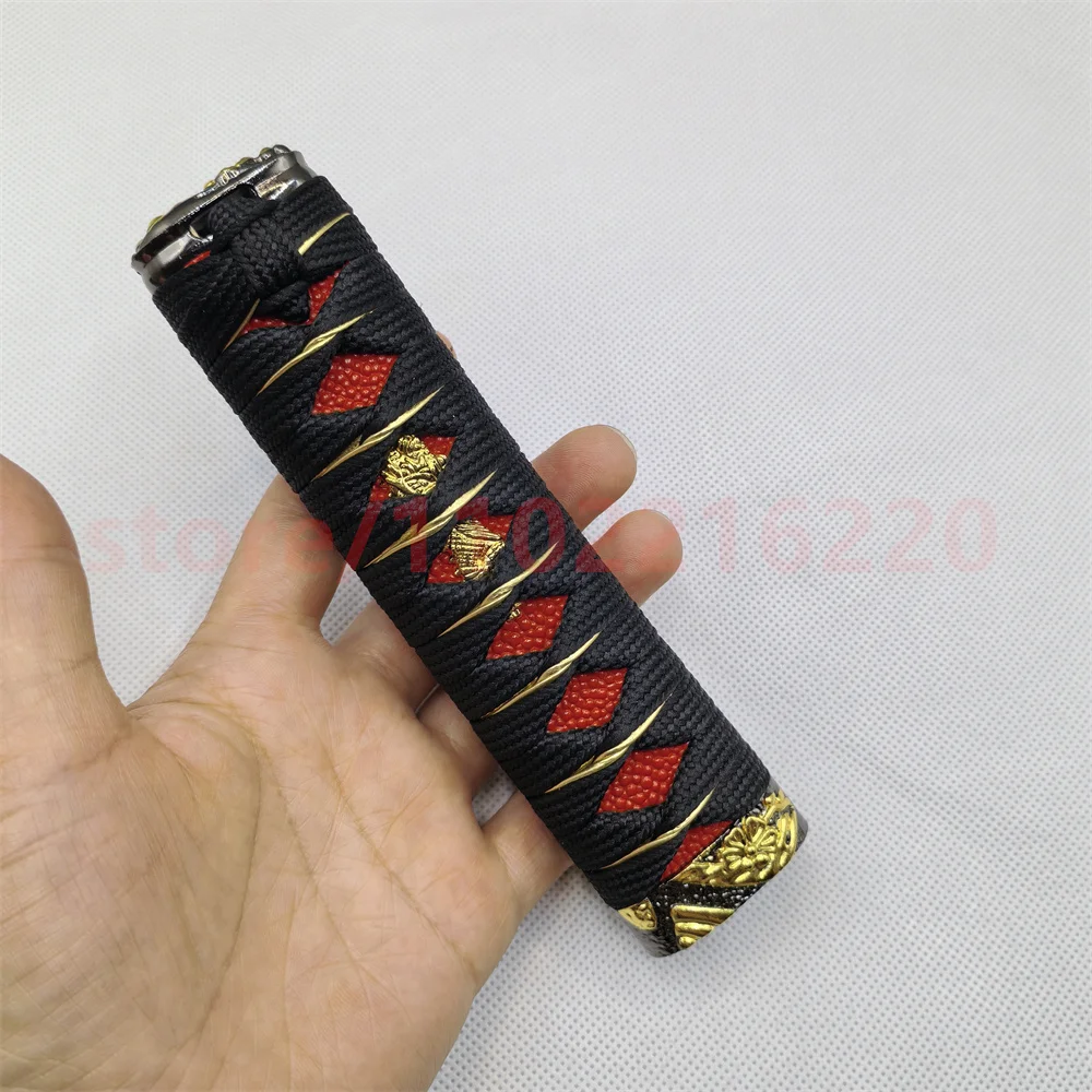 15cm Tsuka Handle Hilt Alloy Fuchi Kashira Menuki For Japanese Real Japan Samurai Katana Sword Fittings Accessory Parts Nice