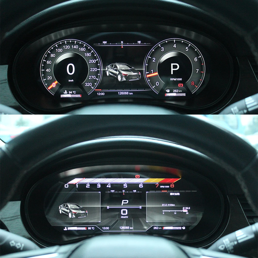 AYX Series LCD Speedometer Car Dashboard For Buick Verano 2015-2022 Digital Cluster Virtual Cockpit Instrument Display Panel GPS