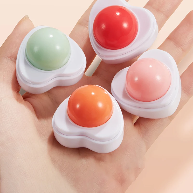 Hydrating Moisturizing Strawberry Lip Balm ความหลากหลายของผลไม้รส Lip Balm ซ่อมปรับปรุง Lip กระจ่างใส Lip Skin Care เครื่องสำอางค์