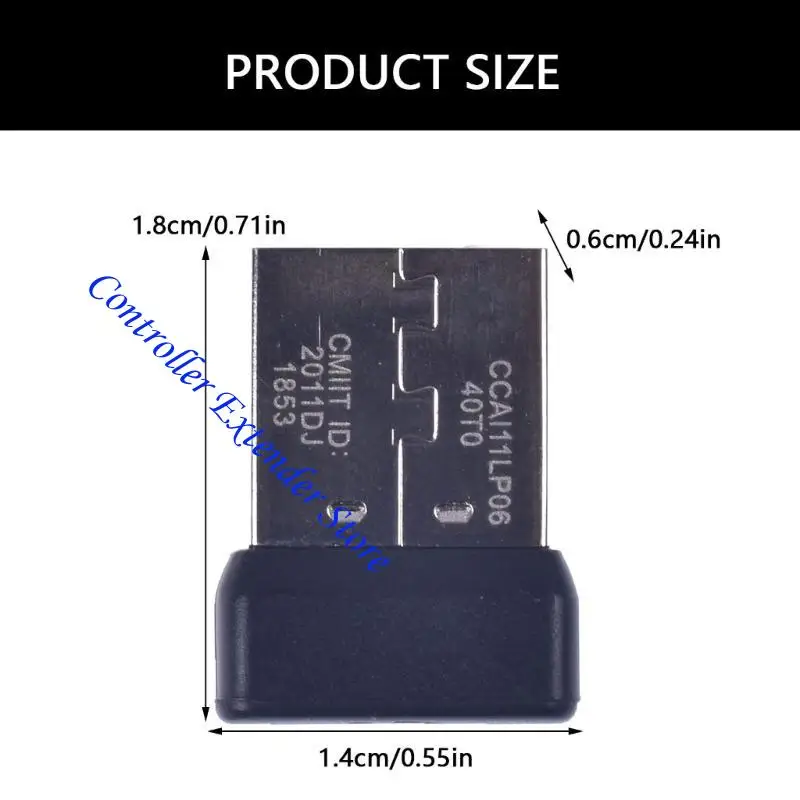 N84B Wireless USB Dongle Mouse Receiver Adapter for G304 G305 Mouse Wireless Adapter High Performances and Easy Plugs In