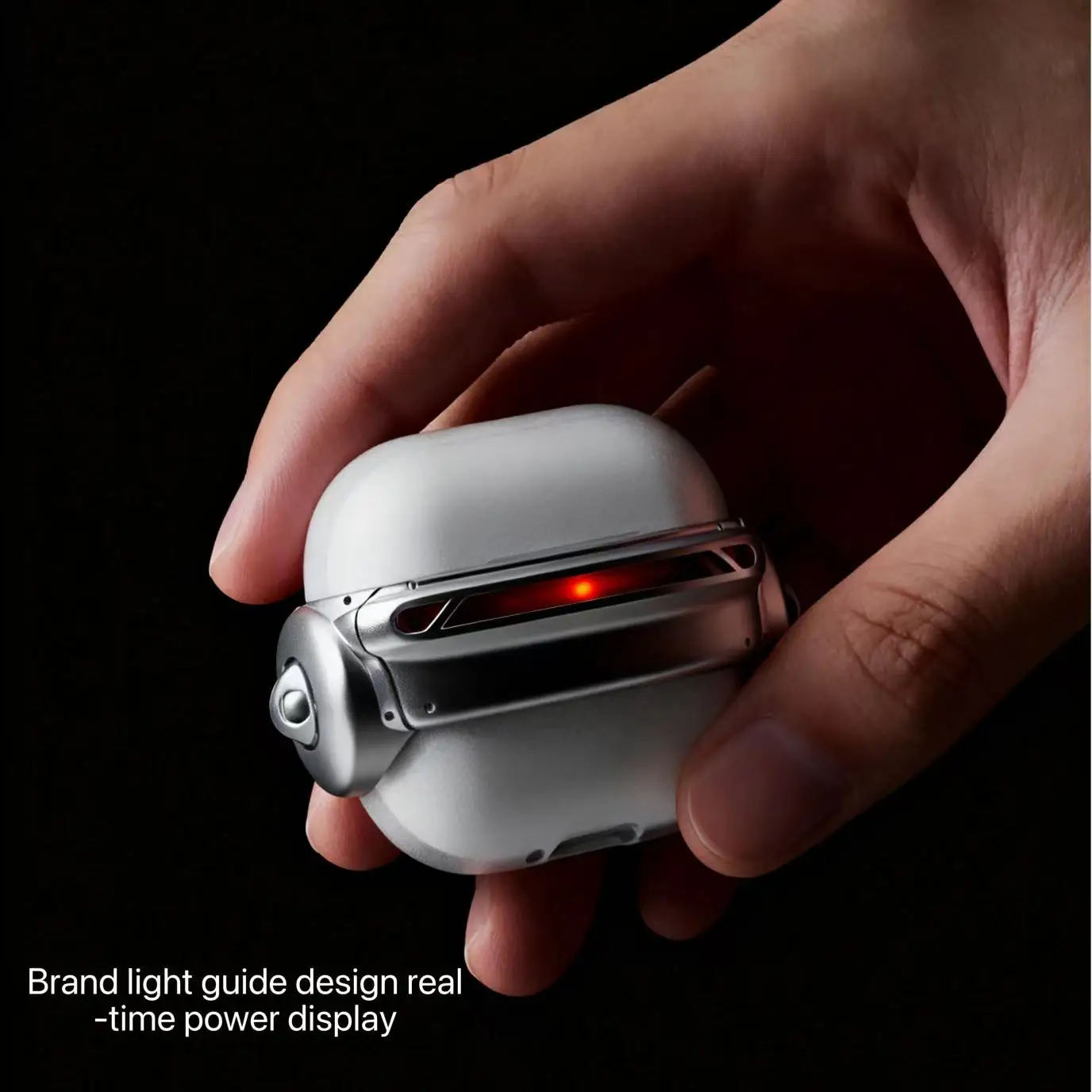 

Оригинальный корпус для наушников с лазерным глазом, подходит для защитного чехла Apple, мягкий корпус, легко чистится.