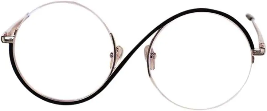 Elphaba Cosplay Brille Mädchen Cosplay Runde Brillengestelle für Frauen Mode Kostüm Party