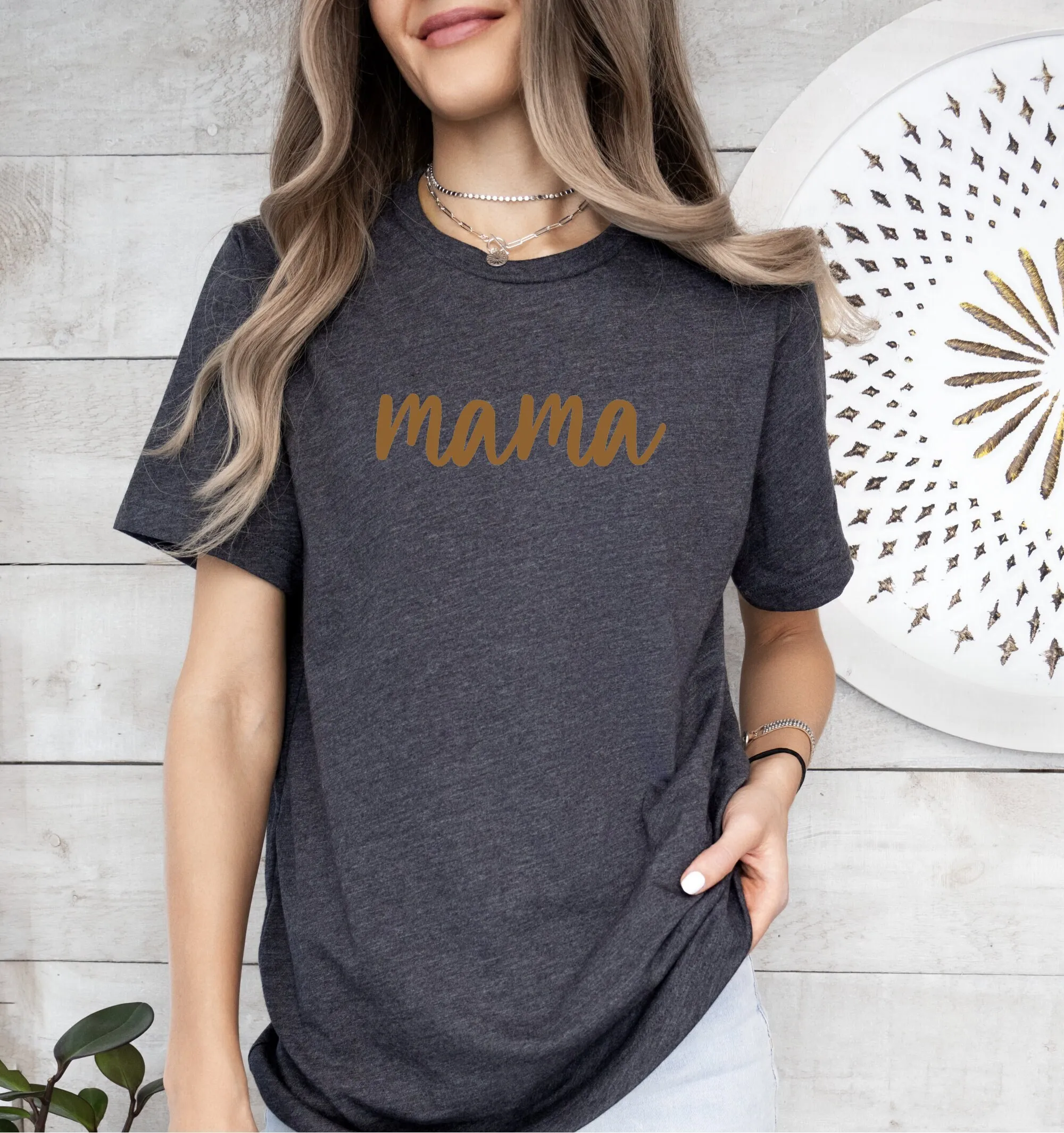 Mama T Shirt Mothers Day Mom For Life New Motherhood