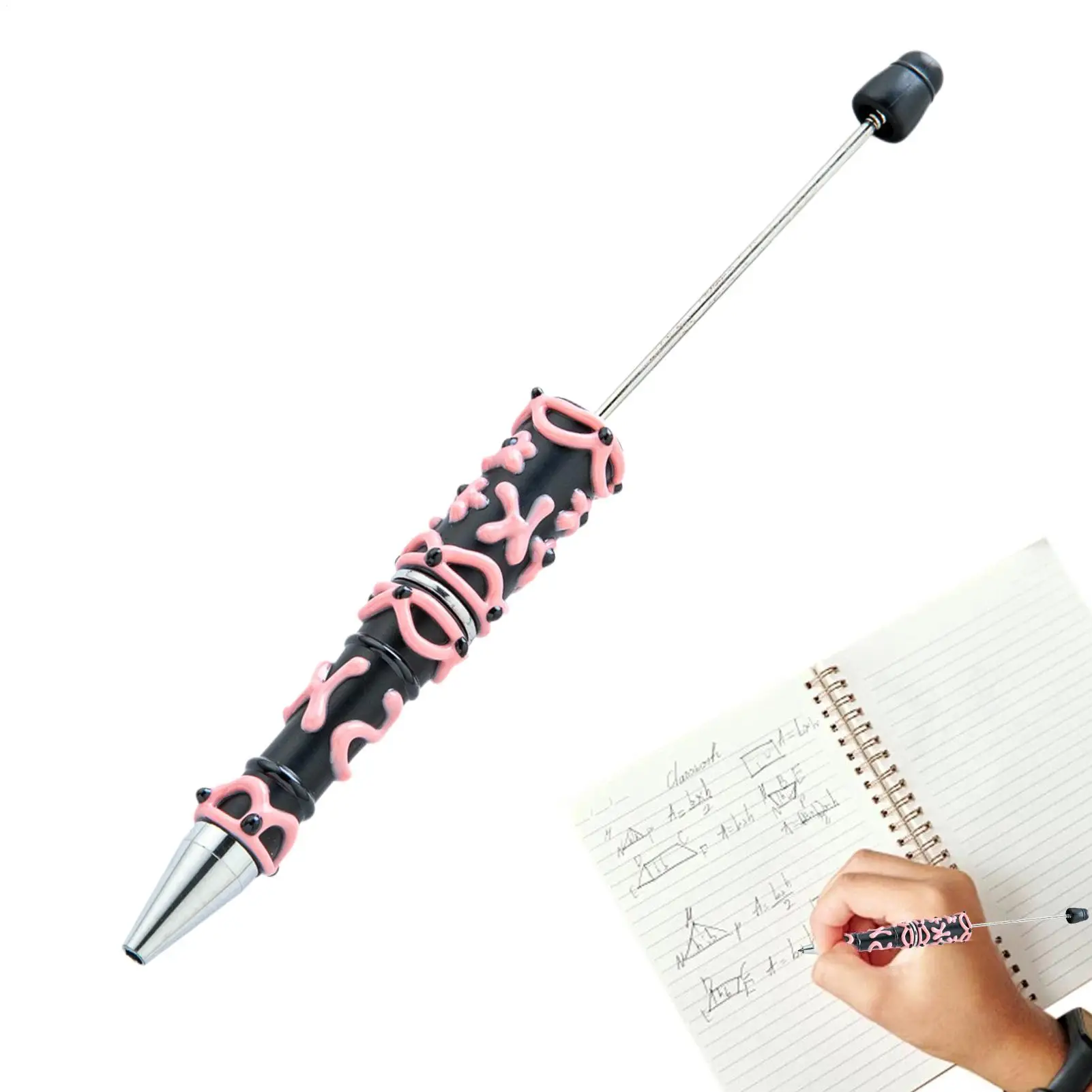 Ручка из бисера, шариковая ручка из бисера, принадлежности для изготовления ювелирных изделий, школьные канцелярские принадлежности для учителей, студентов, рукоделие, рисования