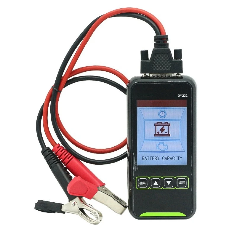 12V/24V battery capacity and lifespan internal resistance tester DY222