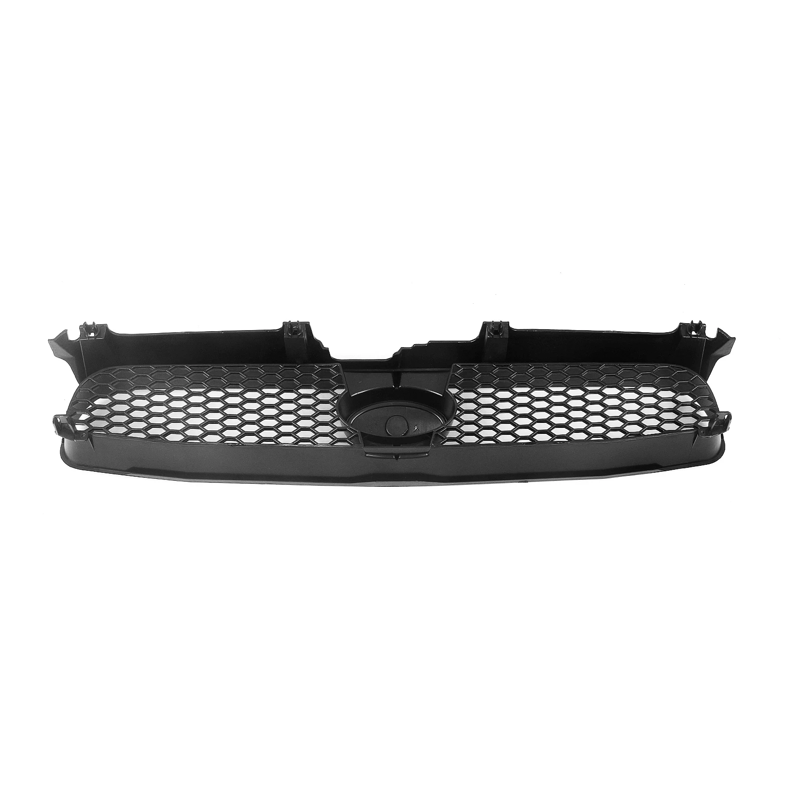 Front Grille Racing Grill For Subaru Impreza 8th 2004-2005 Carbon Fiber Look/Gloss/Matte Black Car Upper Bumper Hood Mesh Grid