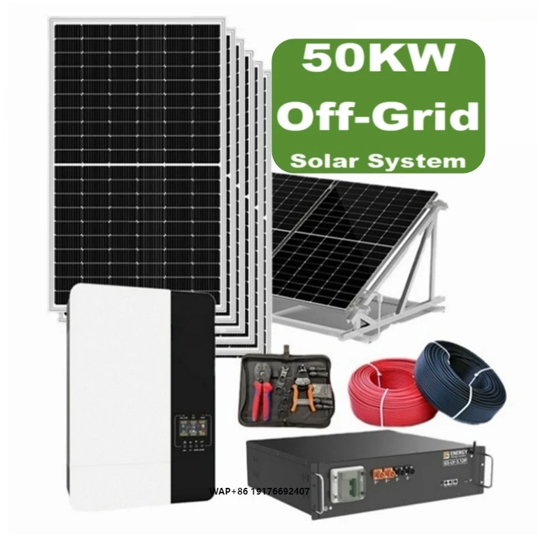 Topsky 50 KW Off Grid Solar Photovoltaic Energy System Commercial Farm Complete Wholesale All in One 50KW Solar Power Systems