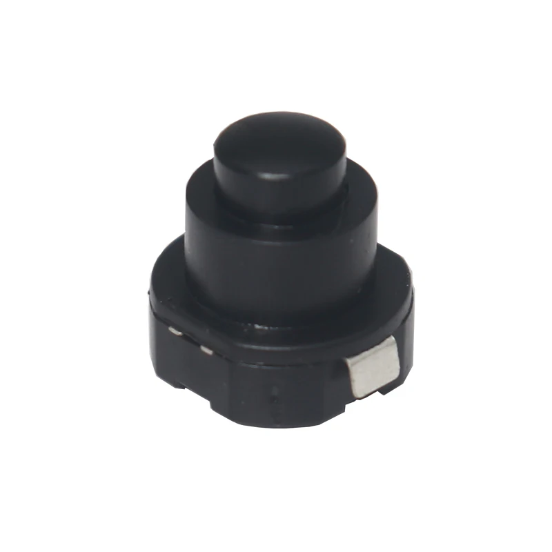 1010X Small Circular Flashlight Switch Power Supply Button Switch KAN-10A Self-Locking Button Push Button Switch ON-OF
