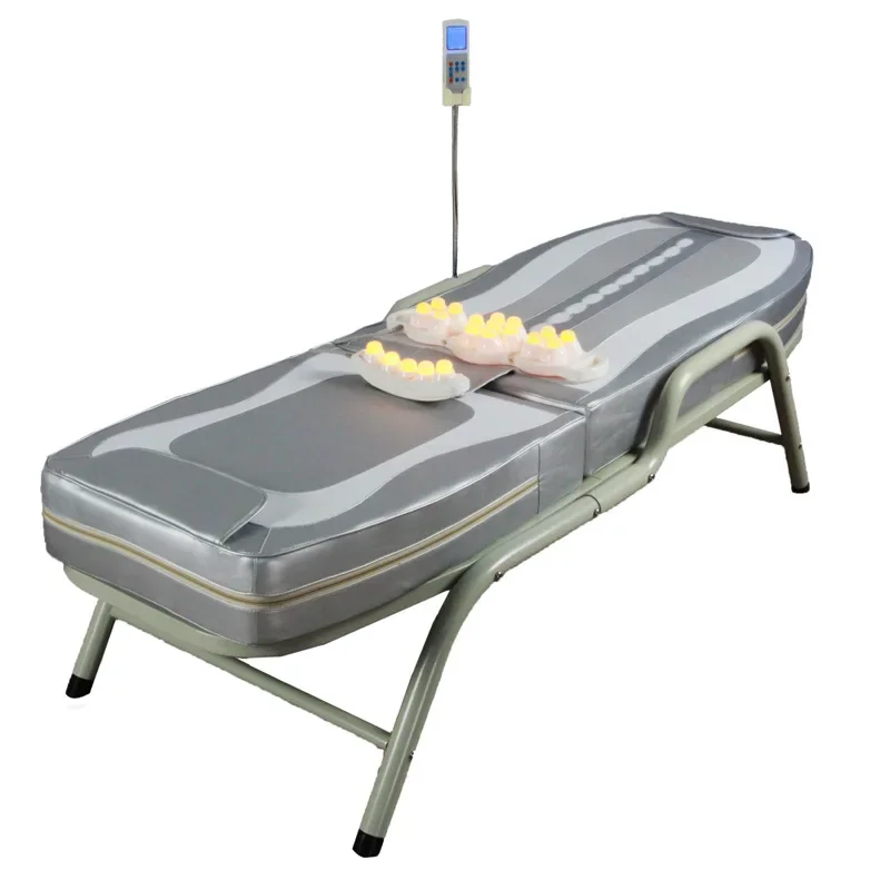 

Half-length massage Wenyu massage bed Multifunctional old people use jade to heat and massage.